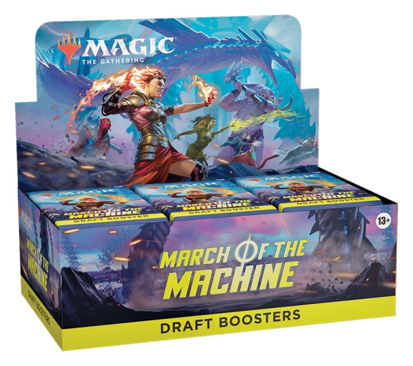 magic-the-gathering-March-of-the-Machine-Draft-Booster-Display-englisch